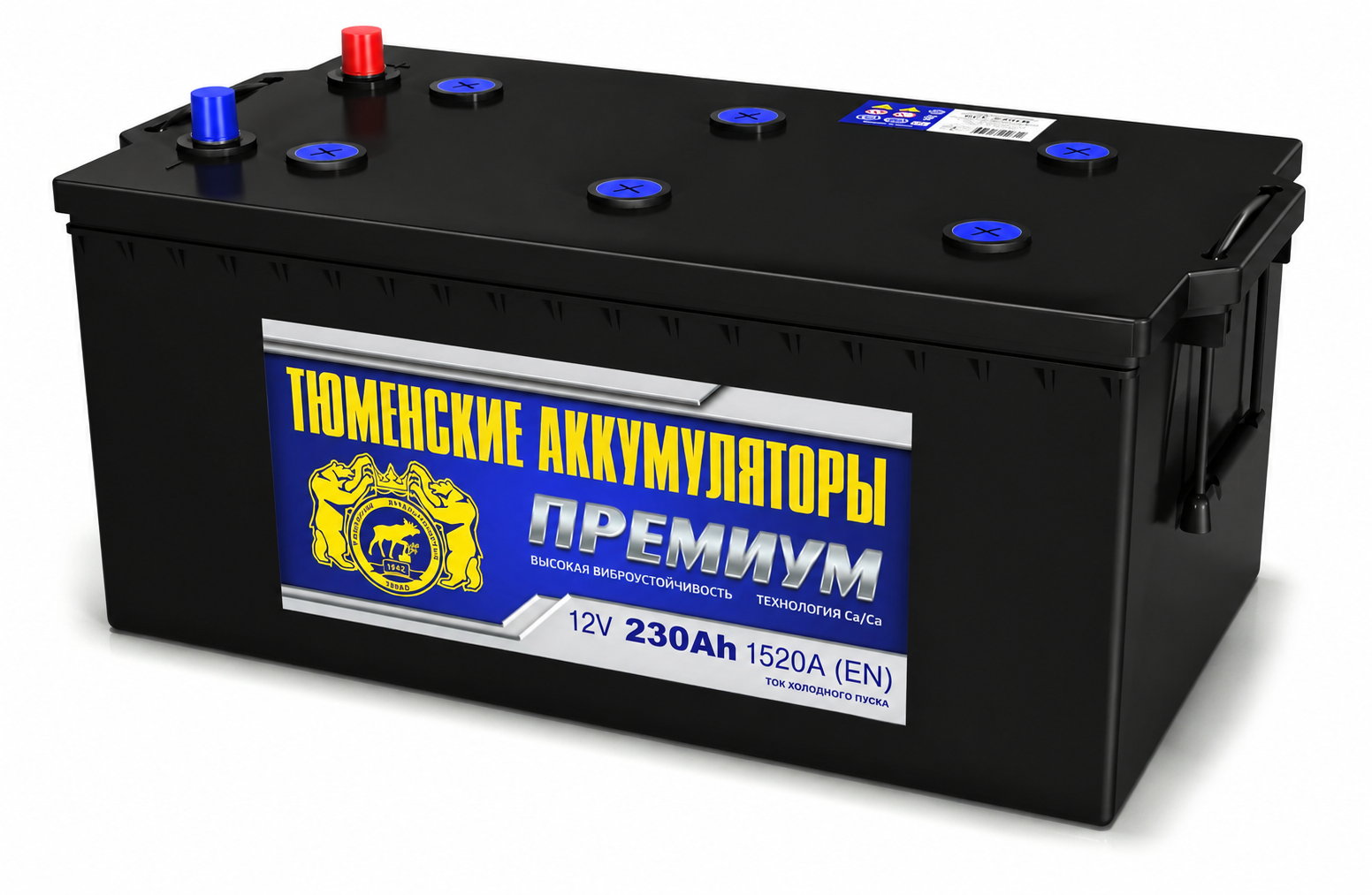 Тюмень Premium 230 Ач обр.п. (3) - аккумулятор легковой
