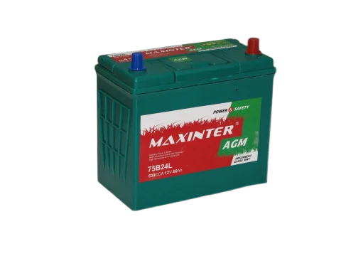 MAXINTER NOVA AGM OFB 62 Ач (75В24L) обр. п. (0) - аккумулятор для азиатских автомобилей