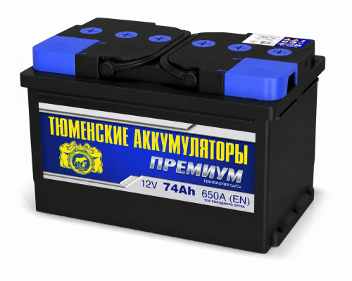 Тюмень Premium 74 Ач низ обр.п. (0) - аккумулятор легковой