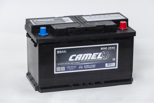 CAMEL Euro 58014 80 Ач (низ) обр.п. (0) - аккумулятор легковой