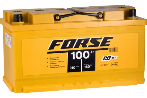 Forse100 Ач прям.п. (1) АКЦИЯ 2024г - аккумулятор легковой