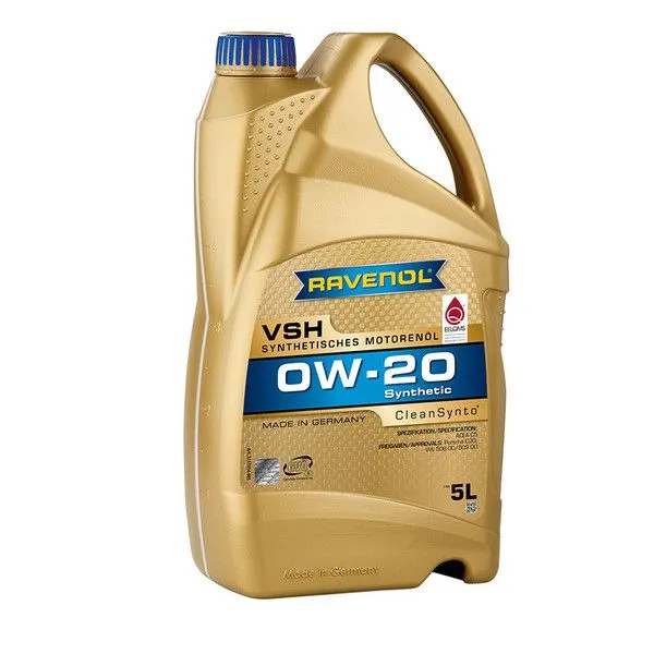 RAVENOL масло VSH 0W20 SP/C5 5л синт