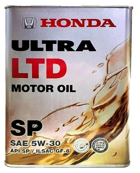 HONDA масло 5W30 Ultra LTD SP  4л синт мет