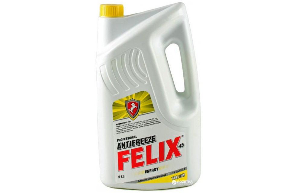 Антифриз "FELIX Energy" (желтый) 5кг г.Дзержинск