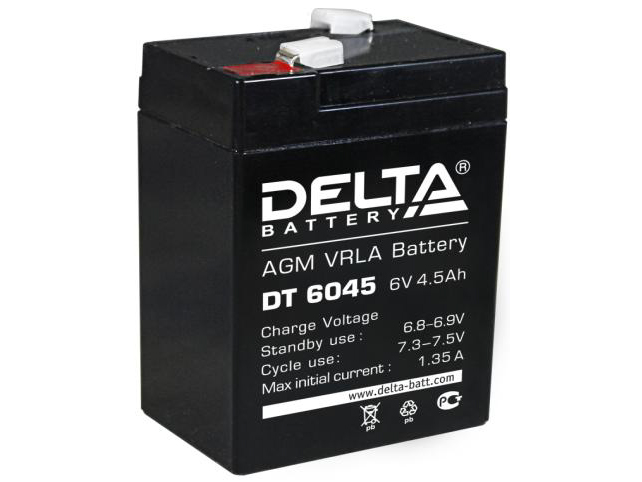 Delta DT 6045 (4.5 Ач - 6В)