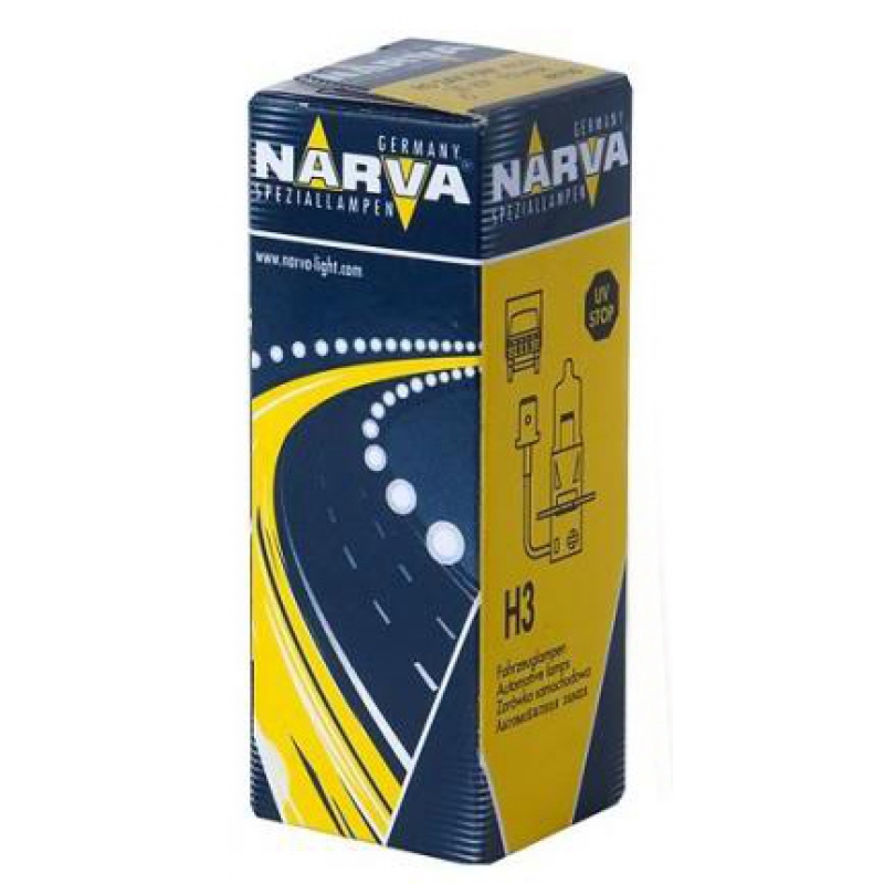 NARVA лампа H3 24V70W 48700 цоколь H3