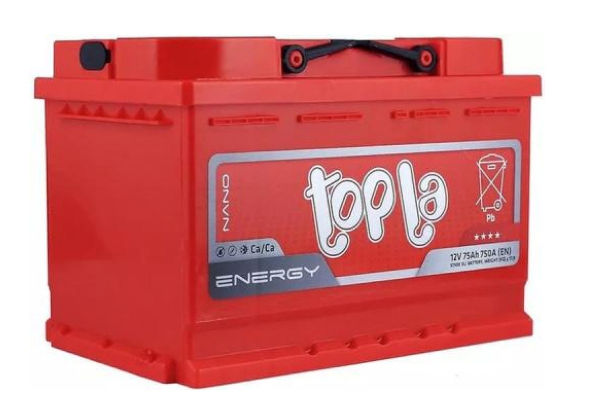 Topla Energy 75 Ач прям.п. (1) - аккумулятор легковой