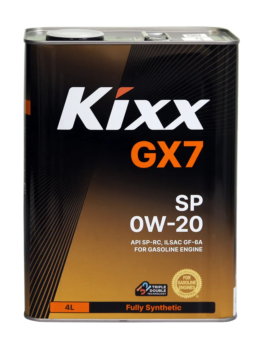 Kixx масло GX7 SP 0W-20 4л синт.