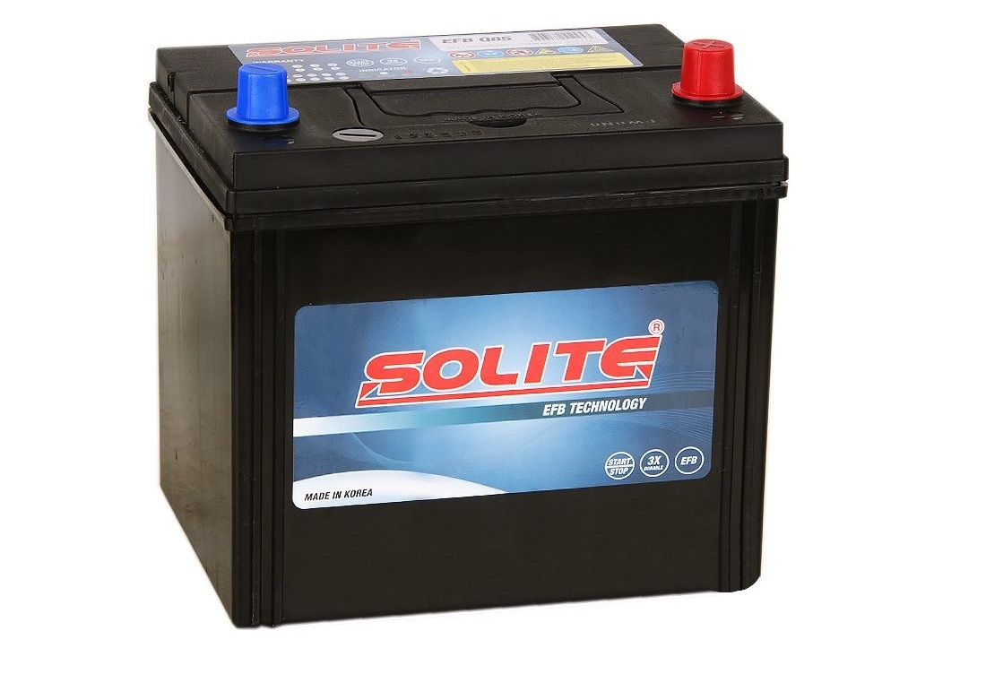 Solite EFB N55 50 Ач (B 24L) (0) - аккумулятор для азиатских автомобилей