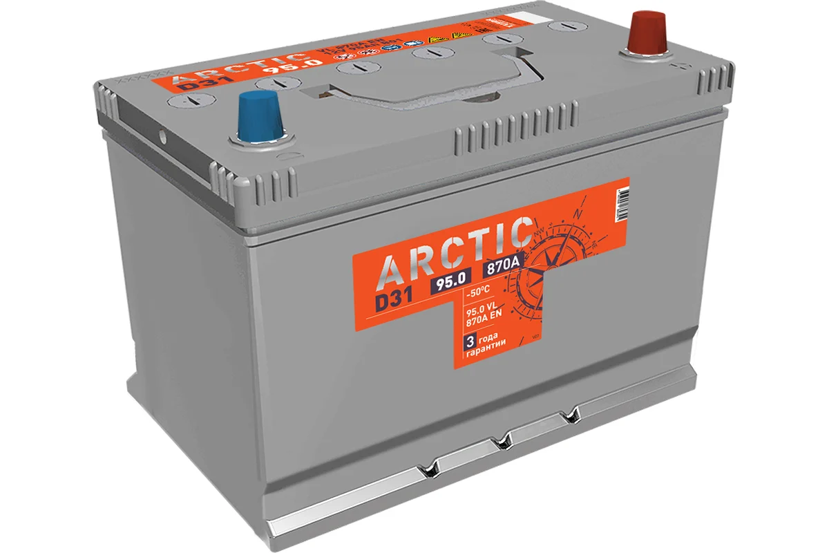 TITAN ARCTIC AGM  95 Ач обр.п. (0) - аккумулятор легковой