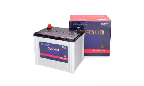 OURSUN EFB S95 80 Ач (D 26L) (0) - аккумулятор для азиатских автомобилей