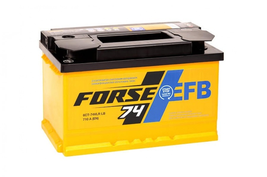 Forse EFB 74 Ач (низ) обр.п.(0) - аккумулятор легковой