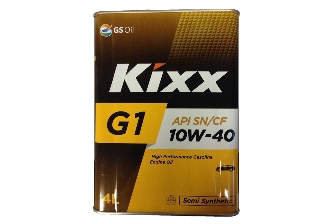 Kixx масло G SL 10W-40  4л п/синт.