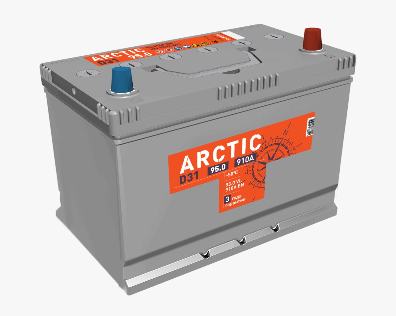 ARCTIC 95 Ач  (D31L) обр.п. (0) - аккумулятор для азиатских автомобилей