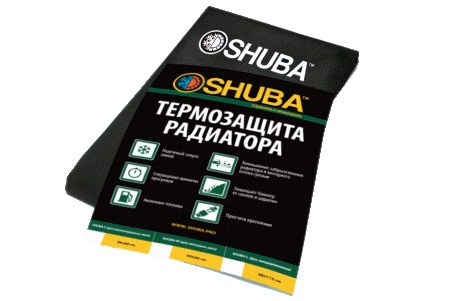 SHUBA Термозащита для радиатора авто (M) 90x90
