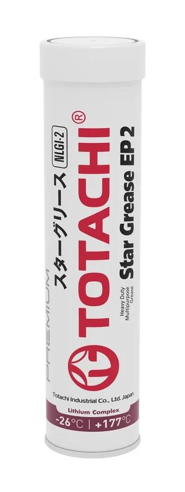 TOTACHI смазка GREASE EP2 туба 390г красная