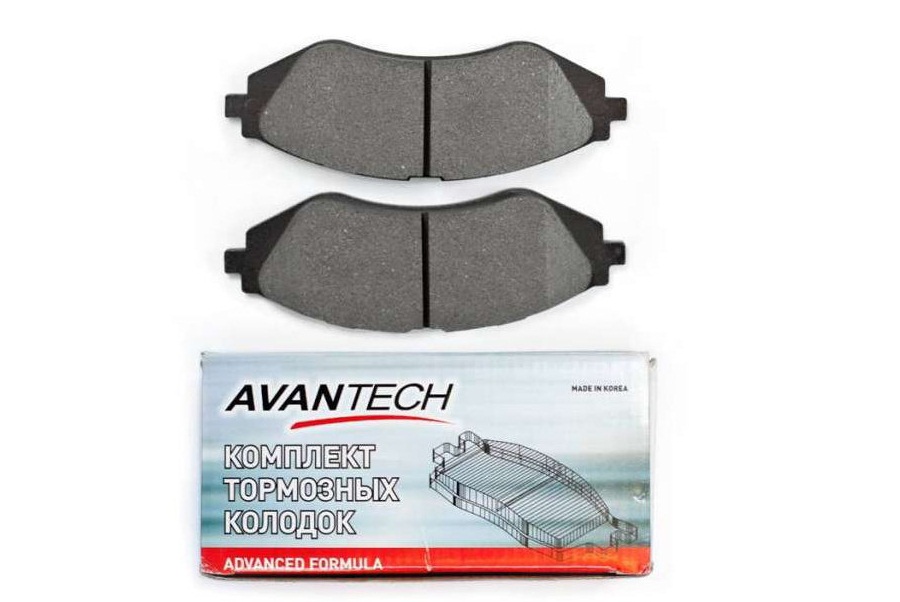 AVANTECH колодки дисковые AV010 (PK-0091) тормозные