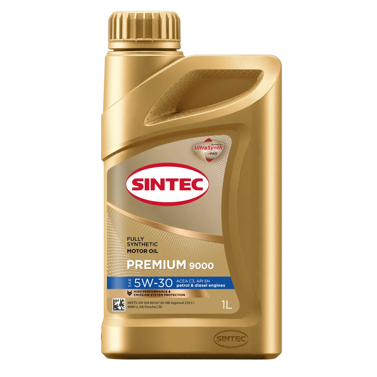 SINTEC масло ПРЕМИУМ 5W-30 SN/C3 1л синт