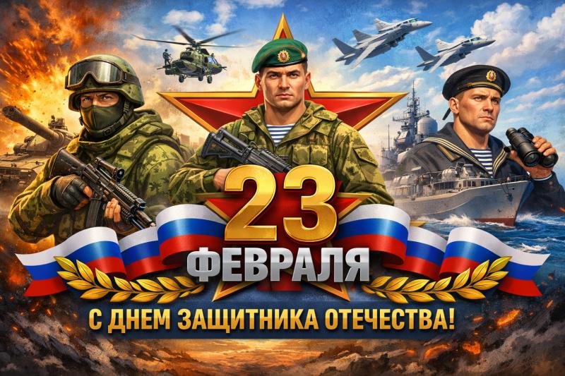 С Днём Защитника Отечества