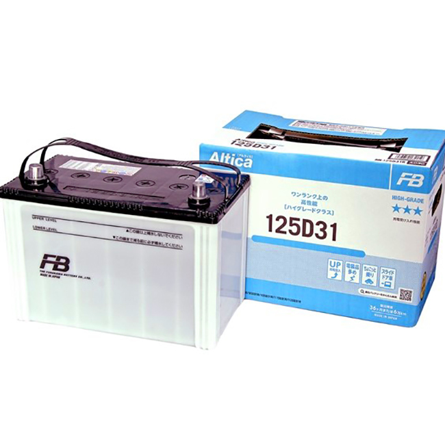 SUPER FB Altica HIGH-GRADE 90 Ач (125 D 31 R) (1) - аккумулятор для азиатских автомобилей
