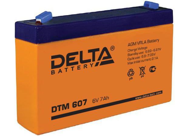 Delta DTM 607 (7 Ач - 6В)