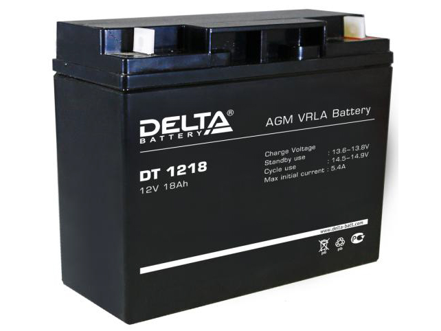 Delta DT 1218 (18 Ач - 12В)
