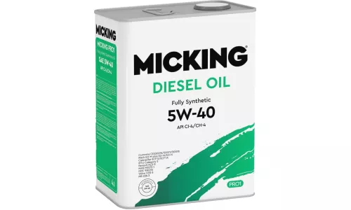 MICKING масло DIESEL PRO1 CI-4/CH-4 5W40 4л. синт.