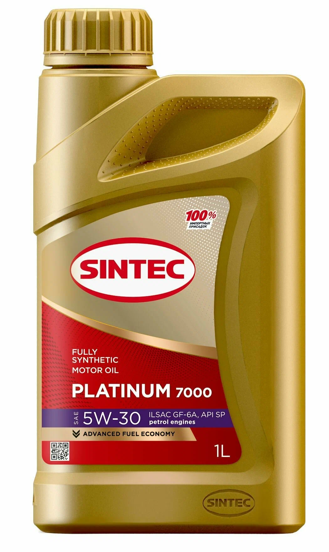 SINTEC масло Платинум 5W-30 SN/GF-5  1л синт