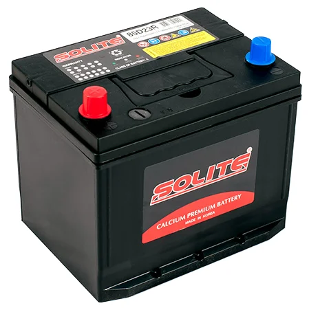Solite SUPER 70 Ач (85 D 23 R)  с буртиком (1) - аккумулятор для азиатских автомобилей