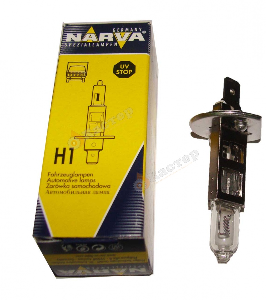 NARVA лампа H1 24V70W 48702 цоколь H1