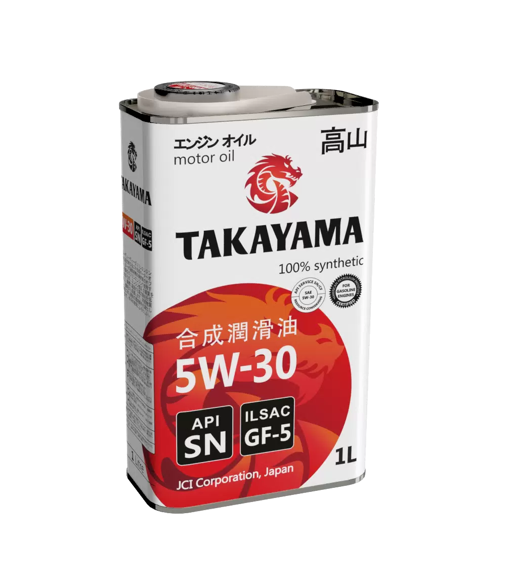 TAKAYAMA Adaptec 5W30 GF-5 SN 1л (металл)