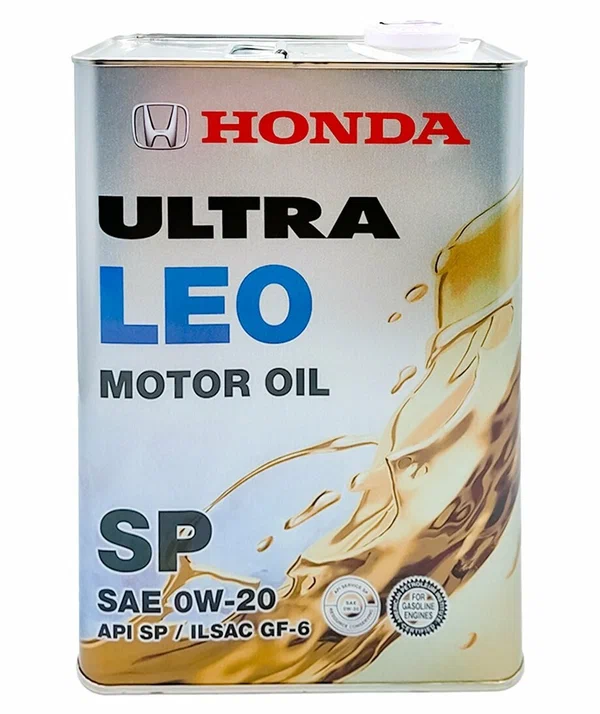 HONDA масло 0W20 Ultra LEO SP/GF-6  4л синт мет