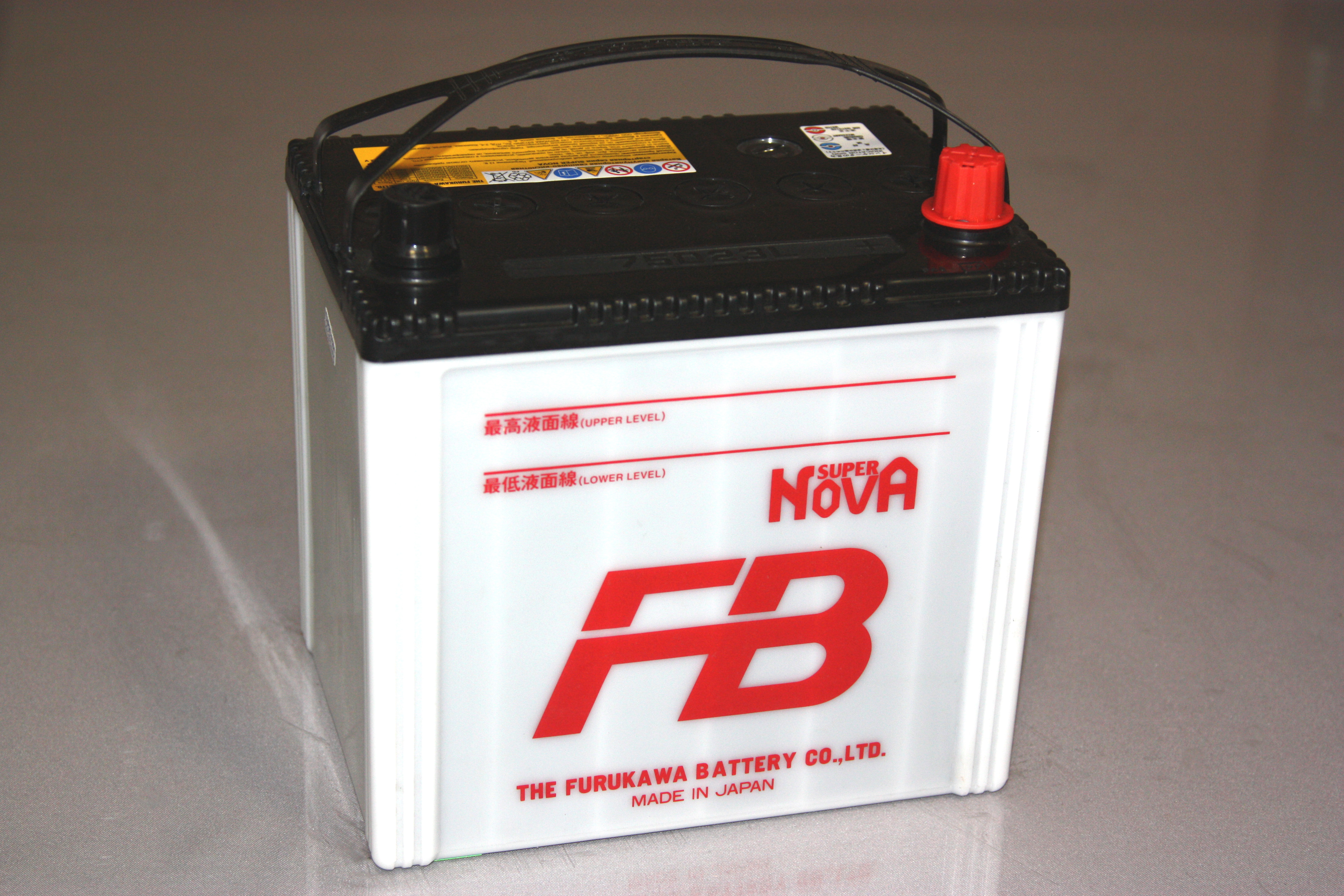 SUPER NOVA 65 Ач (75 D 23 L) (0) - аккумулятор для азиатских автомобилей