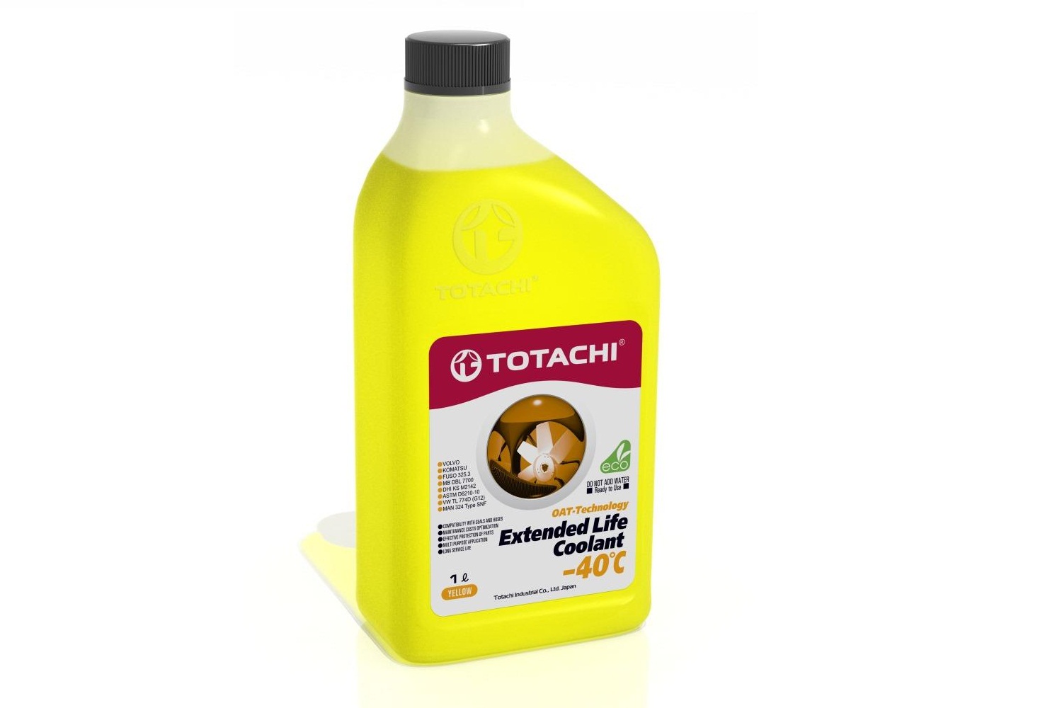 Антифриз TOTACHI EXTENDED LIFE (желтый) 1л