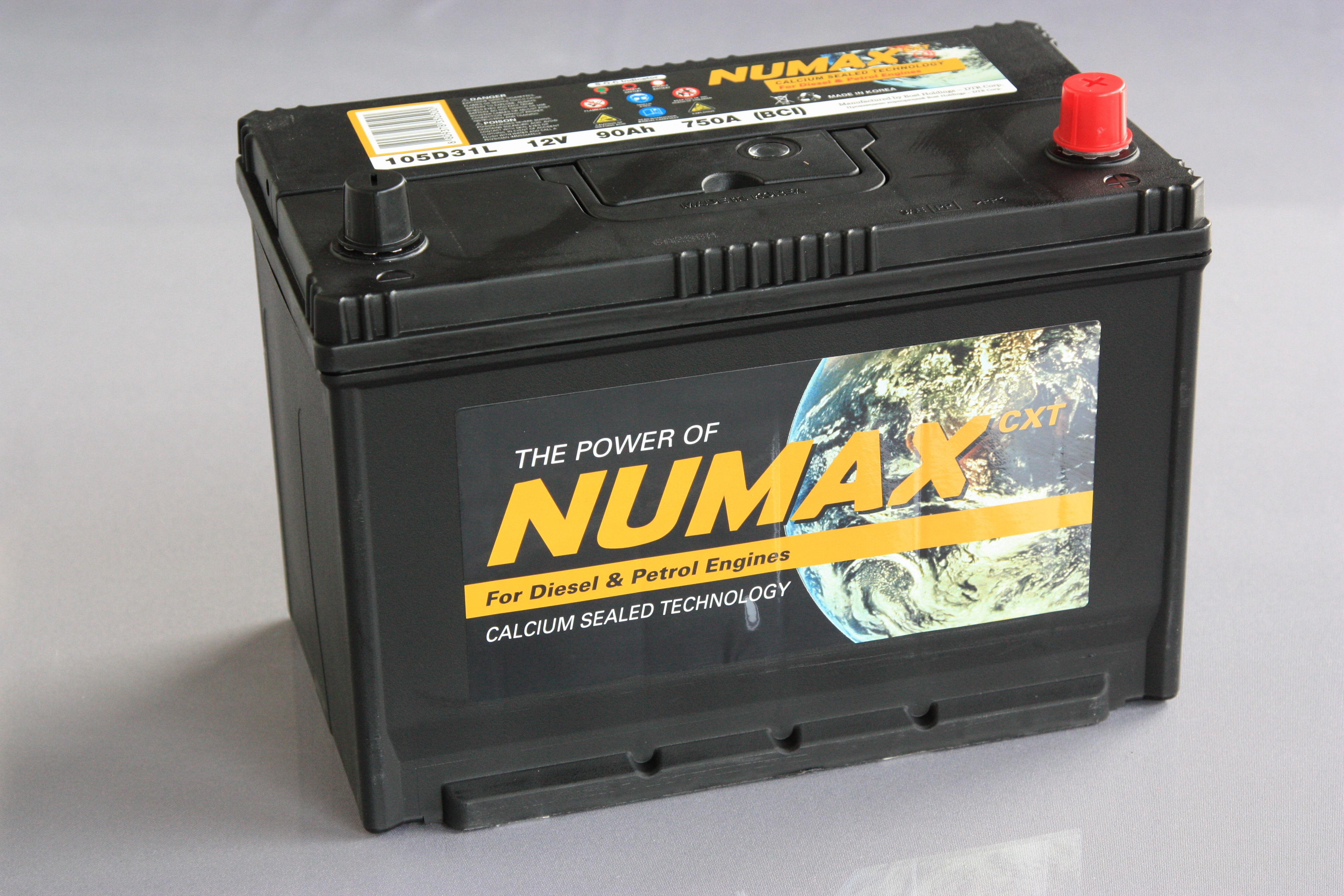 Numax 90 Ач (105 D 31L) (0) - аккумулятор для азиатских автомобилей