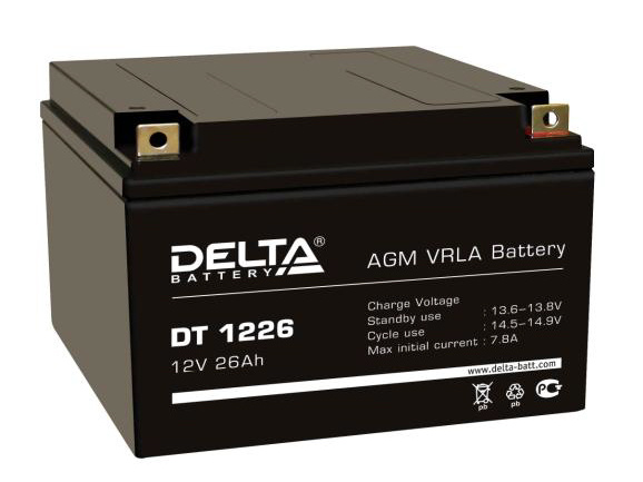 Delta DT 1226 (26 Ач - 12В)