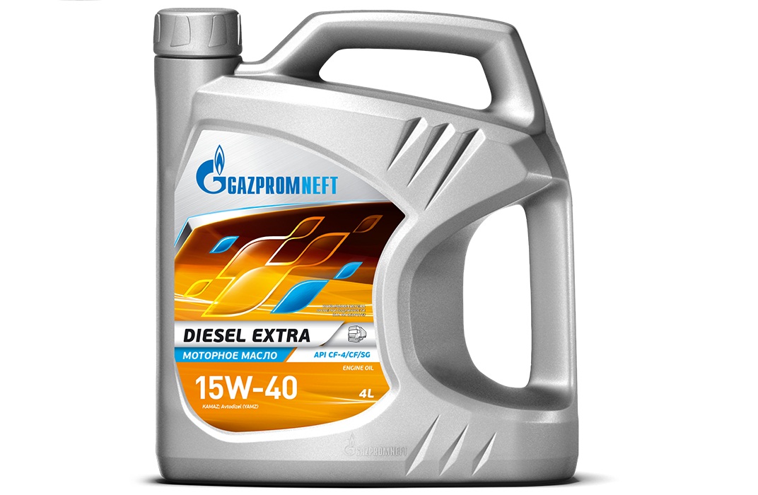 Gazpromneft масло Diesel Extra 15W40 4л. мин