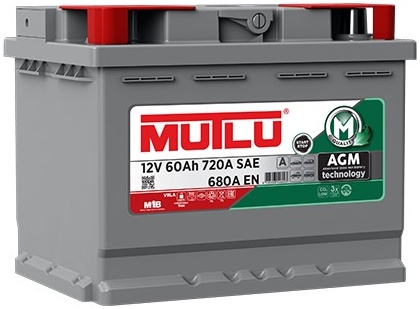MUTLU Start-Stop Plus 60 Ач AGM обр.п. (0) - аккумулятор легковой