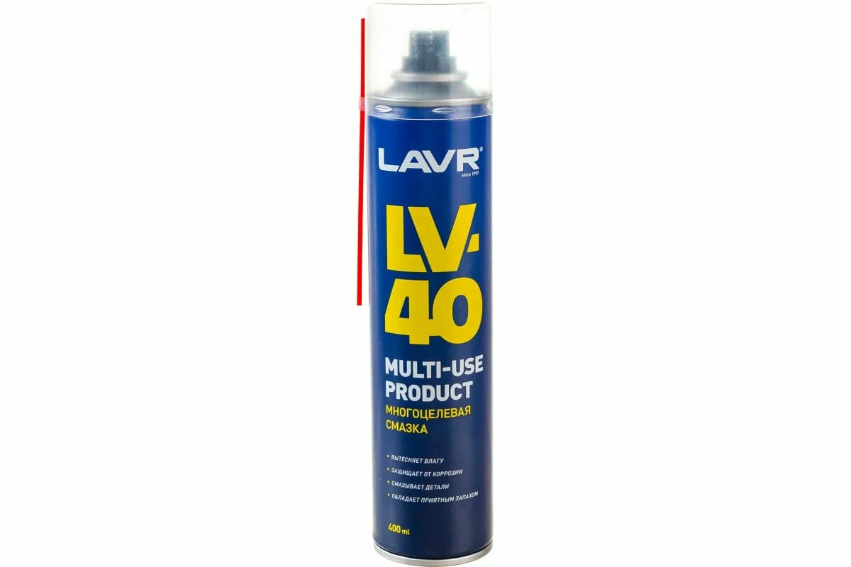 LN1485 LAVR Многоцелевая смазка LV-40 400 мл аэроз