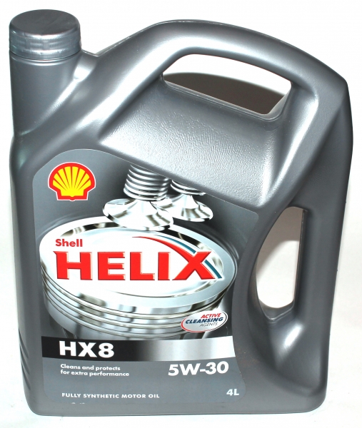SHELL HELIX масло НХ8 5w-30 4л синт