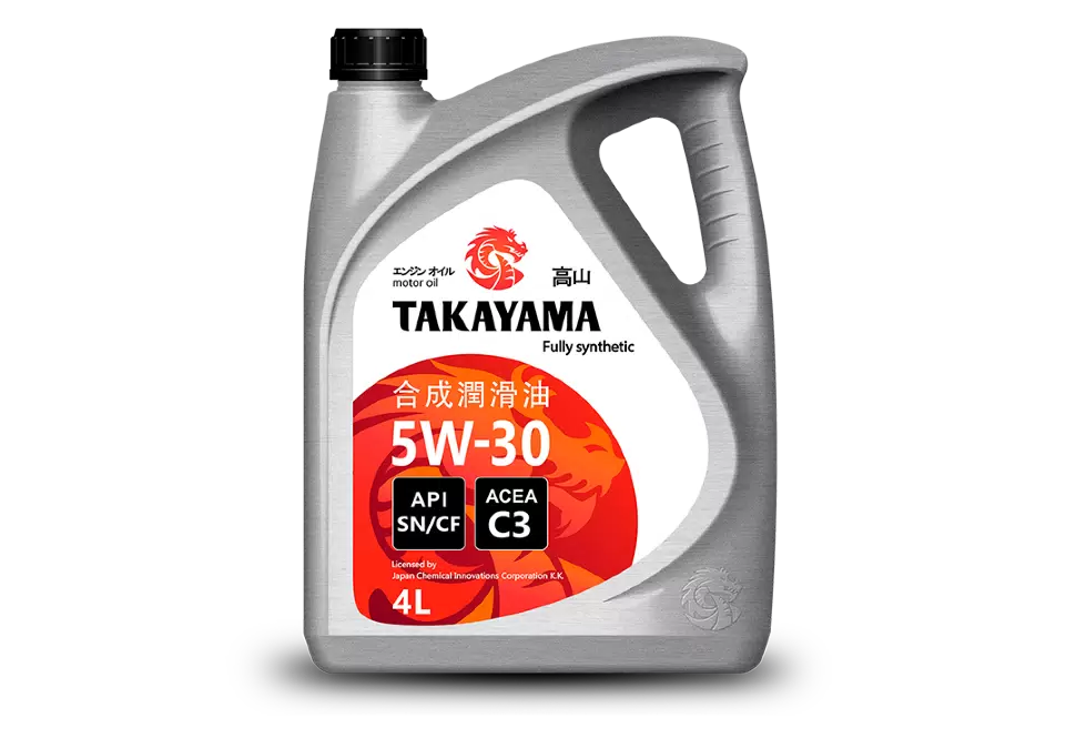 TAKAYAMA масло SN/CF C3 5W30 4л синт (пластик)
