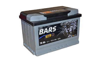 BARS Asia EFB 70 Ач (D26L) (0) - аккумулятор для азиатских автомобилей