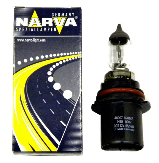 NARVA лампа 9007 HB5 12V55W 48007 цоколь HB5