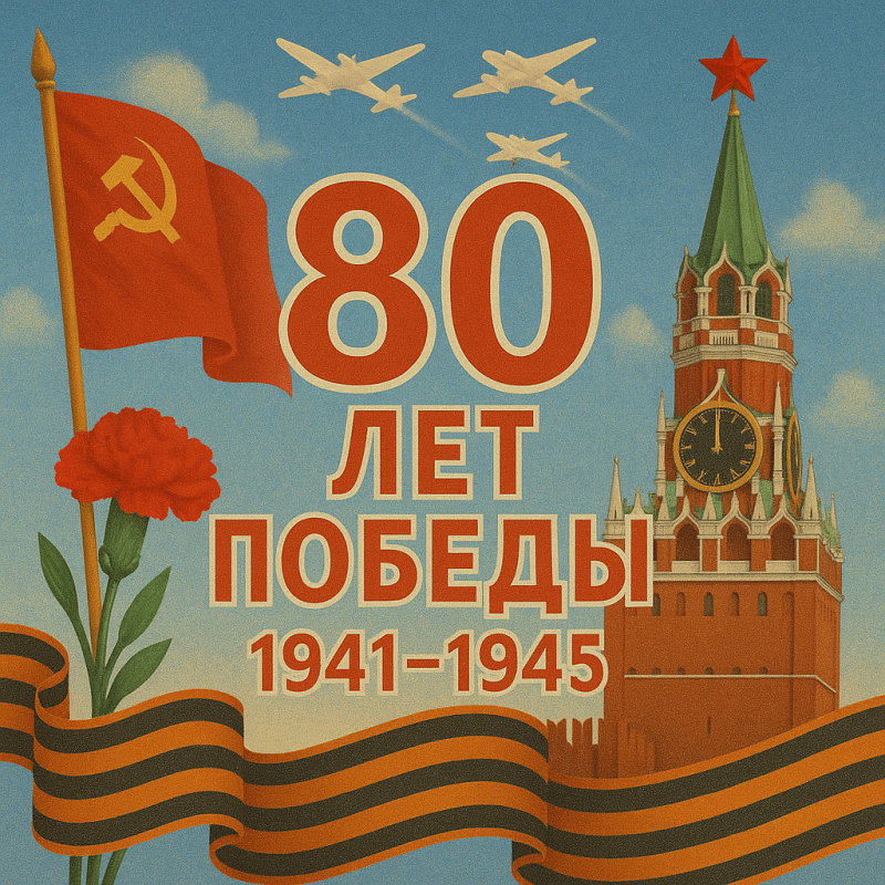Поздравление с 80-летием Победы