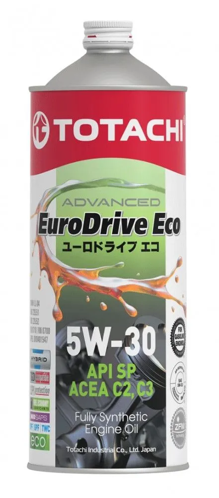 TOTACHI масло EURODRIVE ECO SP С2/С3 5W-30 1л синт