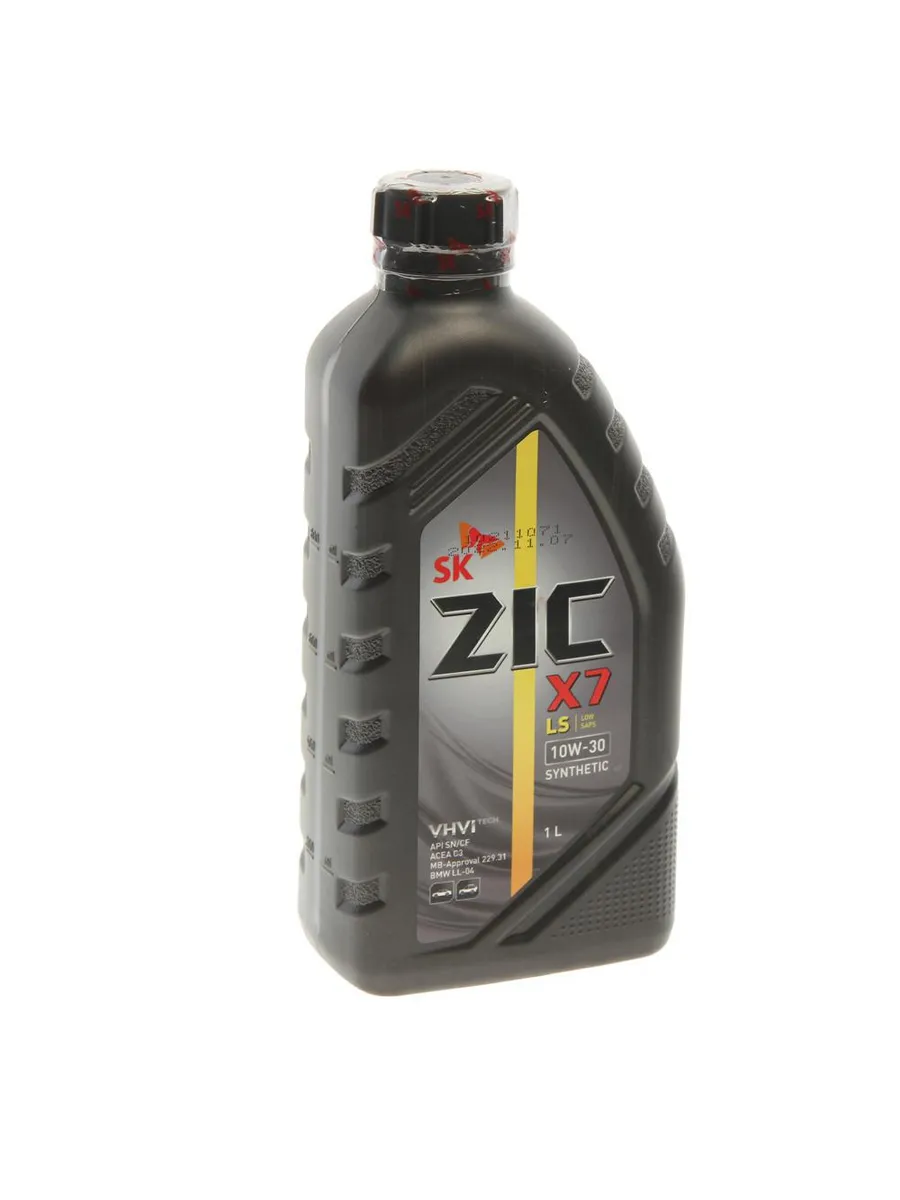 ZIC масло X7 LS 10W30 SN/CF/C3 1л синт
