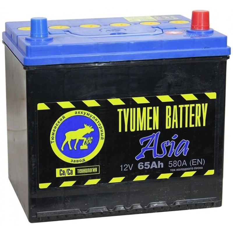 ТЮМЕНЬ Азия 65 Ач (23 L) обр.п. (0) - аккумулятор для азиатских автомобилей