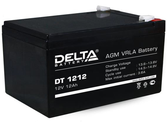 Delta DT 1212 (12 Ач - 12В)
