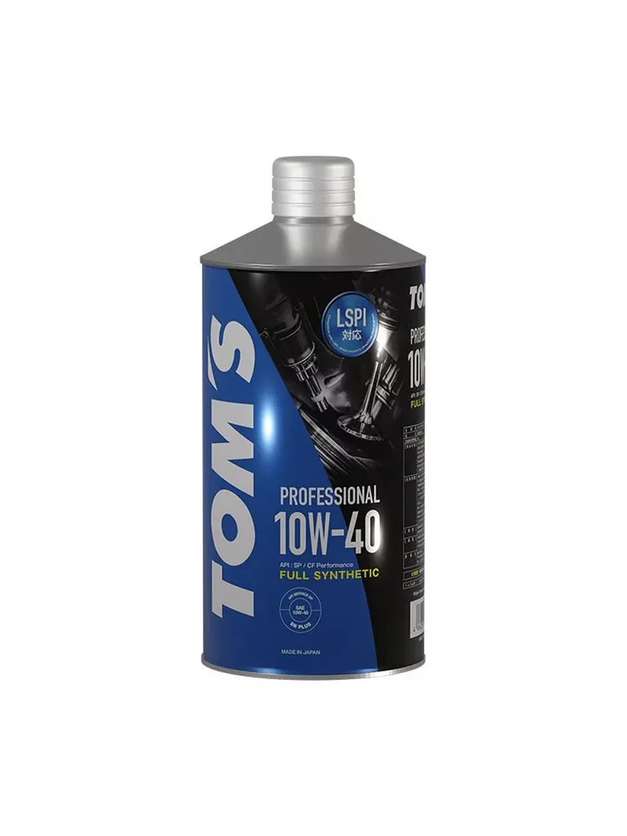 TOM`S масло Professional 10W40 SP/CF 1л. синт.