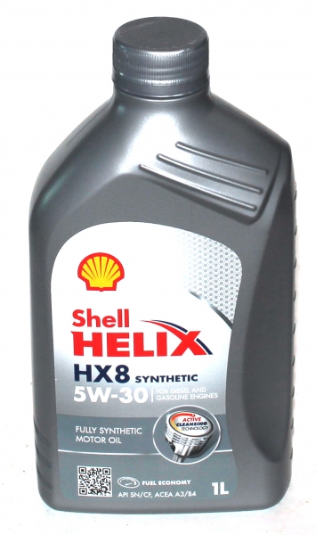 SHELL HELIX масло НХ8 5w-30 1л синт